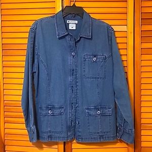 Columbia woman denim top/jacket